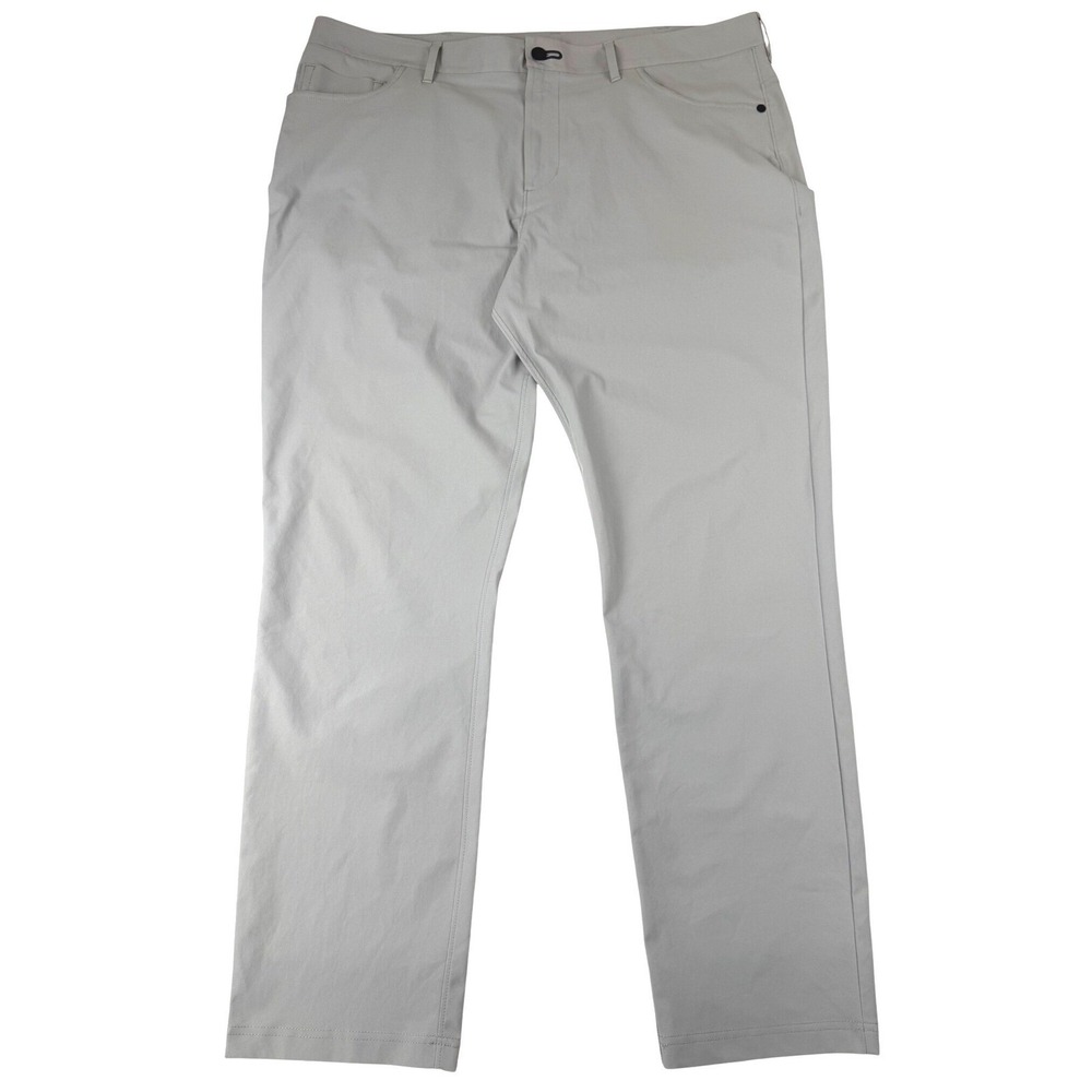 Public Rec All Day Every Day Pants Mens 38x32 Light Grey Straight Chino Tech‎